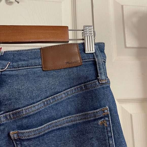 Madewell Womens Medium Wash Straight Leg Ankle The Perfect Vintage Jeans Size 26 - Picture 6 of 10